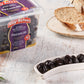 Köy Sefası Premium Natural Black Sele Olives Extra Large 600 g plastic tub