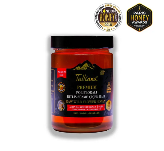 Tulliana Süzme Premium Bal – 850 g – 2 Jahre in Folge Weltbester Honig