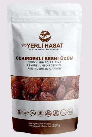 Jumbo Kahverengi Besni Üzümü 250 gr - Adıyaman'ın Eşsiz Lezzeti