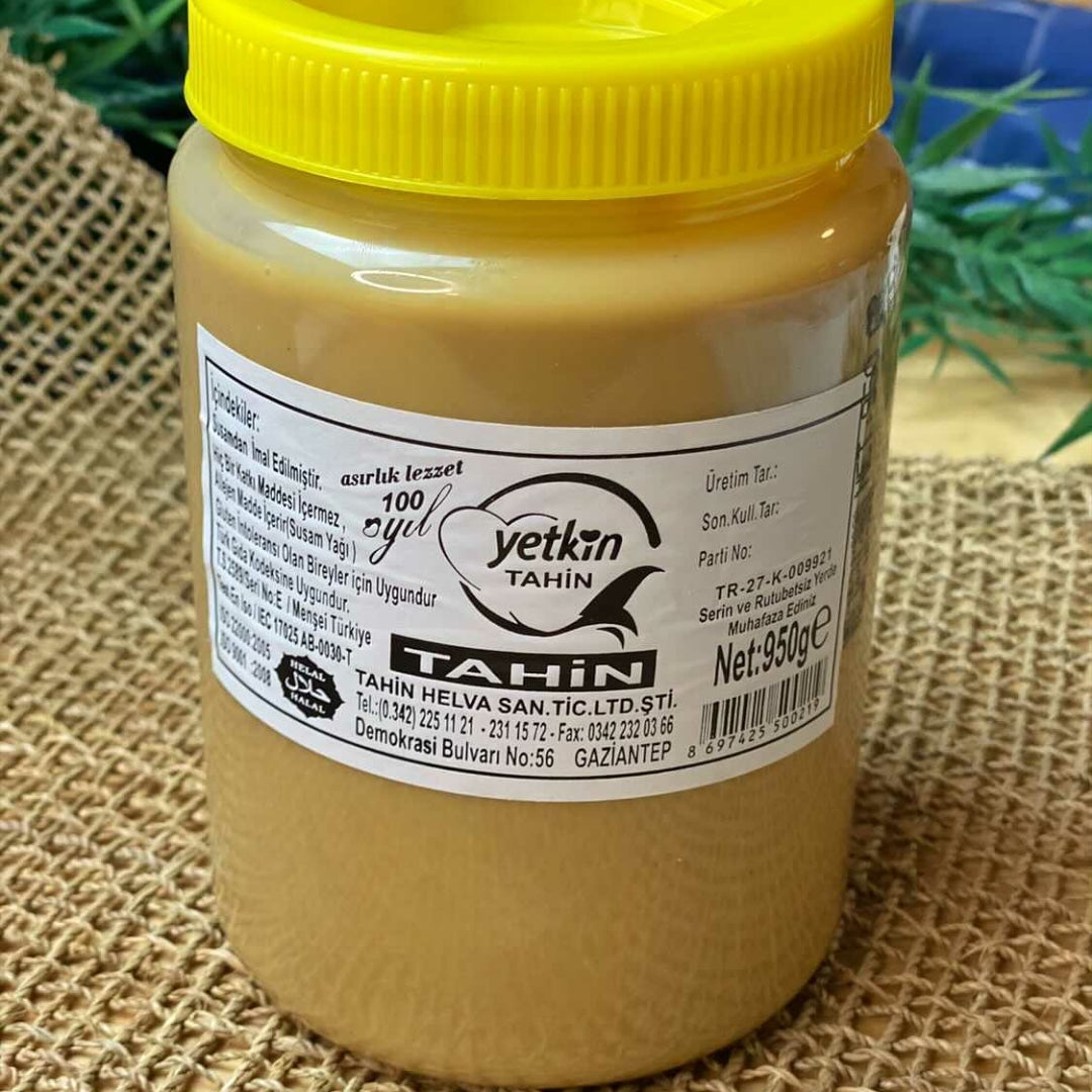 Antep İpek Bio-Tahini Neue Saison vom Januar 2024 950 ml