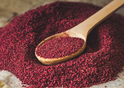 Frisch Gemahlener Antep Sumach 250g – Intensives Aroma für Ihre Küche
